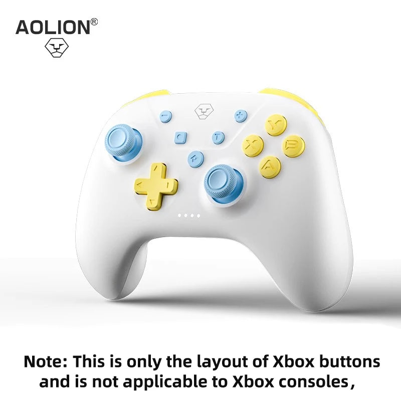 Aolion Wireless Controller For Nintendo Switch Controller Pro Gamepad Turbo Function For Nintend Switch 2/Lite/PC/iOS/Android