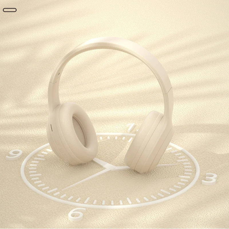 Wireless Bluetooth Headphones Over Ear HIFI Stereo Headsets Noise Reduction Sports Gaming Earphones Music Player with Mic Gifts