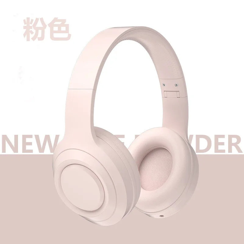 Wireless Bluetooth Headphones Over Ear HIFI Stereo Headsets Noise Reduction Sports Gaming Earphones Music Player with Mic Gifts