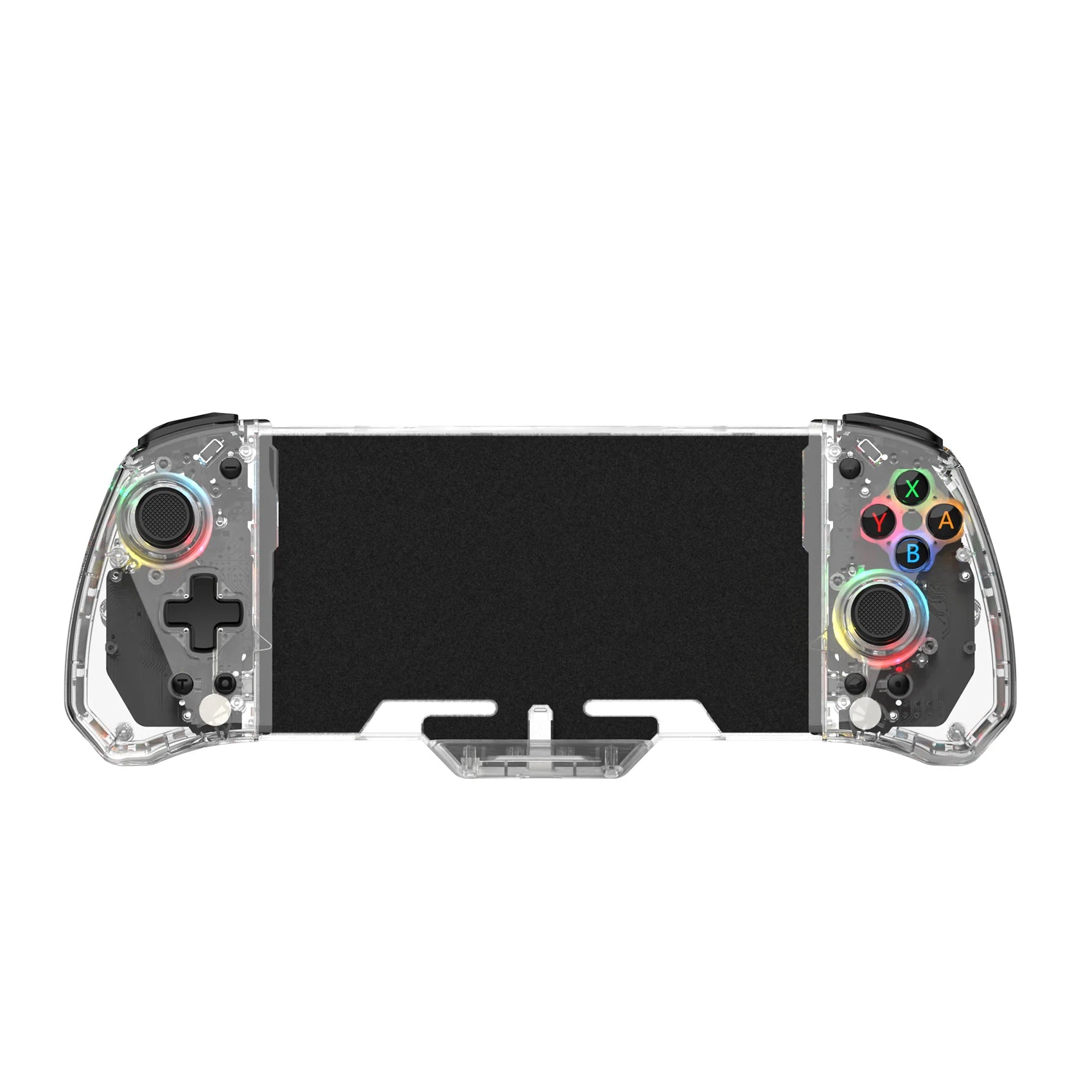 No Deadzone Enhanced Controller for Switch/Switch OLED Handheld Mode, Adjustable LED Light, Ergonomic Design, 6-Axis Gyro, Turb0