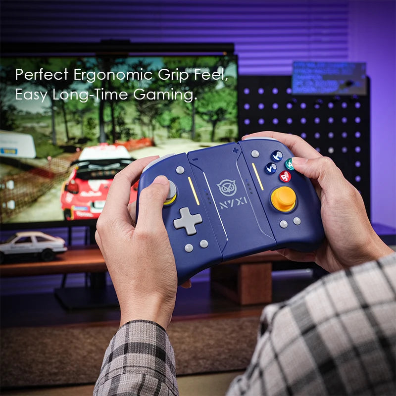 NYXI Hyperion Pro Bluetooth Game Controller Purple Wireless Joypad for Nintendo Switch2 Controller