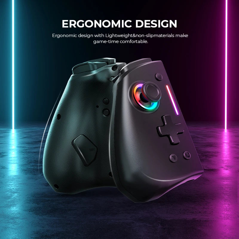 NYXI Hyperion Bluetooth Game Controller Black Wireless Gamepad for Nintendo Switch2/Switch OLED/Switch Lite Controller